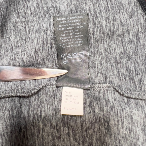 Champion Pullover Men’s M Quarter Zip Avtivewear with Thumbholes Grey & Black - Picture 16 of 16